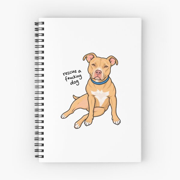 Item preview, Rescue A F#cking Dog Pittie designed and sold by Bbeezle.