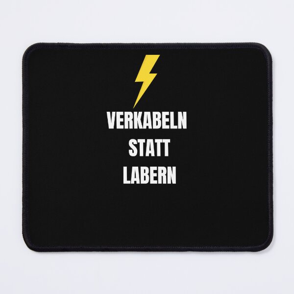 Item preview, Wiring instead of talking – Electrician Blitz designed and sold by BlitzWerkDesigns.