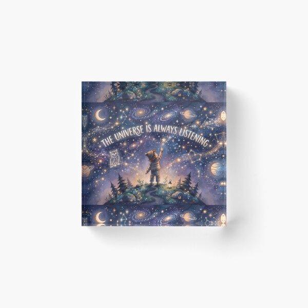 Item preview, Art The Universe Is Always Listening designed and sold by ART ATTACK ZONE.