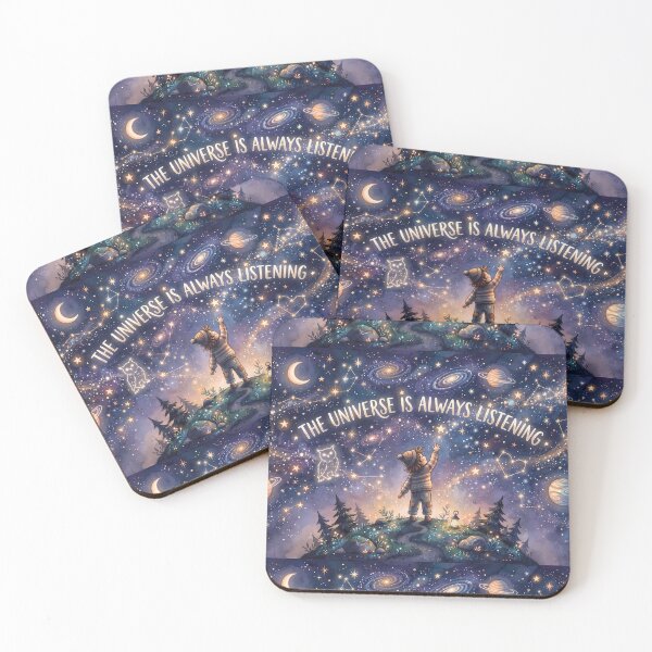Item preview, Art The Universe Is Always Listening designed and sold by ART ATTACK ZONE.
