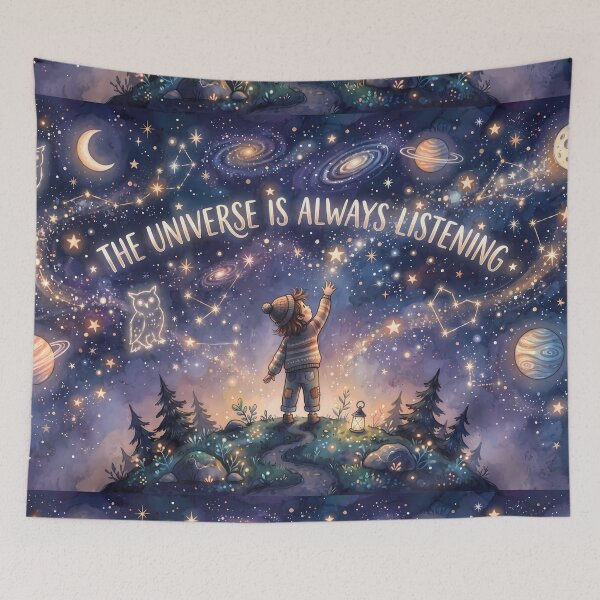 Item preview, Art The Universe Is Always Listening designed and sold by ART ATTACK ZONE.