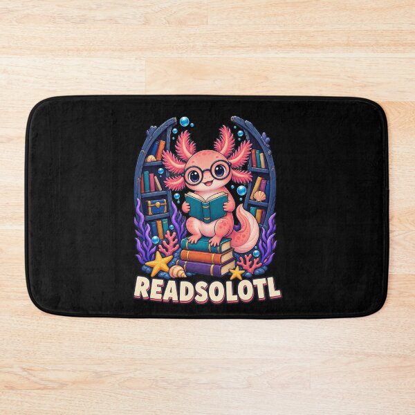 Item preview, Readsolotl Axolotl Book Lover Underwater Library  designed and sold by CG Studio.