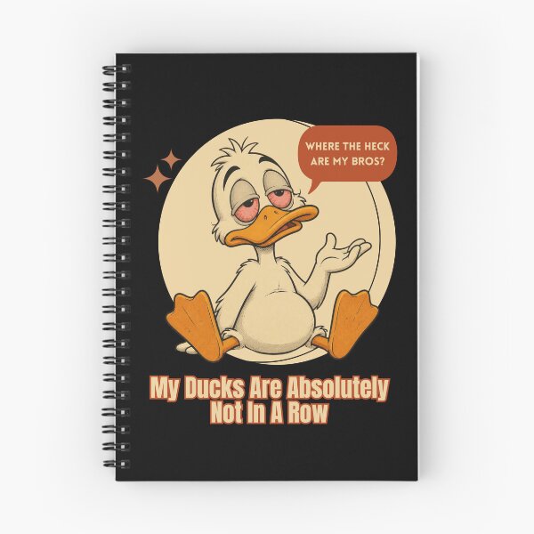 Item preview, My Ducks Are Absolutely Not In A Row designed and sold by tellia-kallisto.