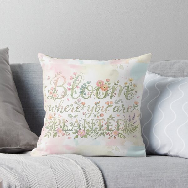 Item preview, Bloom Where You Are Planted designed and sold by ART ATTACK ZONE.