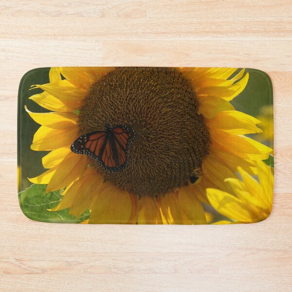 Item preview, Monarch Morning on the Sunflowers designed and sold by locustgirl.