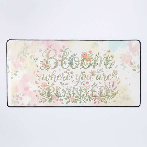 Item preview, Bloom Where You Are Planted designed and sold by ART ATTACK ZONE.
