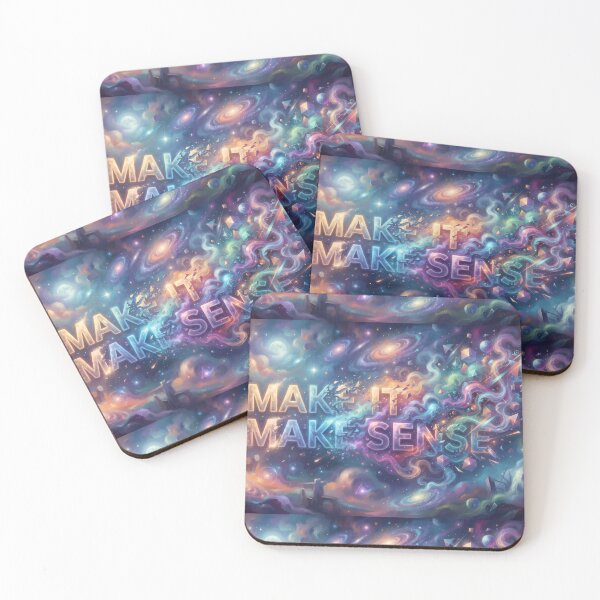 Item preview, Make It Make Sense Colors Art Design Quote designed and sold by ART ATTACK ZONE.