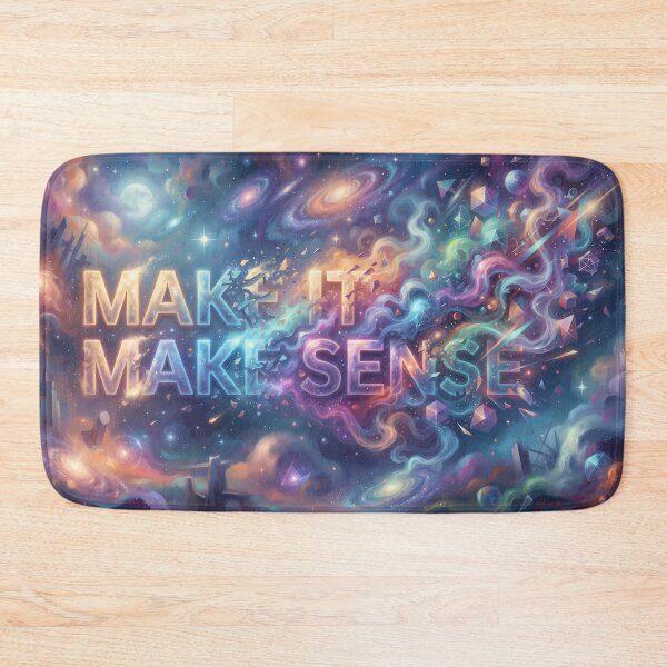 Item preview, Make It Make Sense Colors Art Design Quote designed and sold by ART ATTACK ZONE.