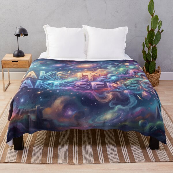 Item preview, Make It Make Sense Colors Art Design Quote designed and sold by ART ATTACK ZONE.