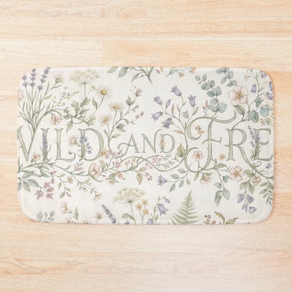 Item preview, Wild And Free 1 2 3 designed and sold by ART ATTACK ZONE.