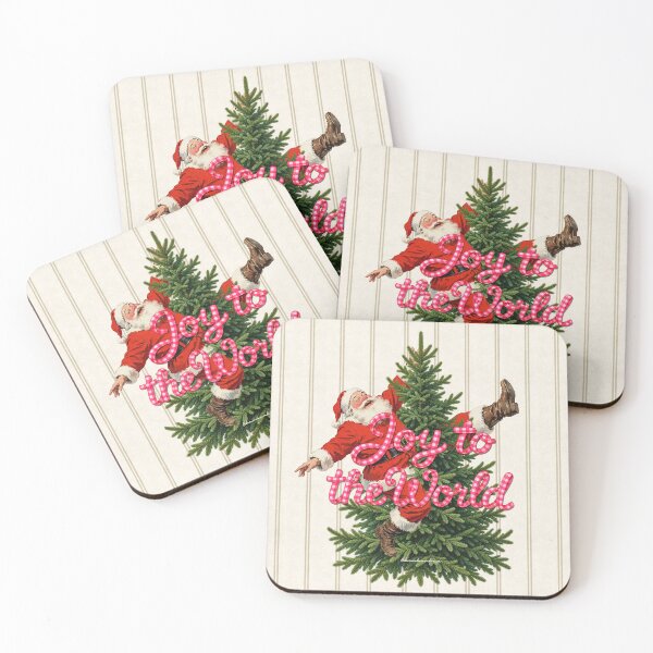 Item preview, Joy to the World Vintage Santa Claus designed and sold by BUABUABUA.