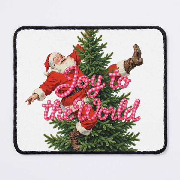 Item preview, Joy to the World Vintage Santa Claus designed and sold by BUABUABUA.