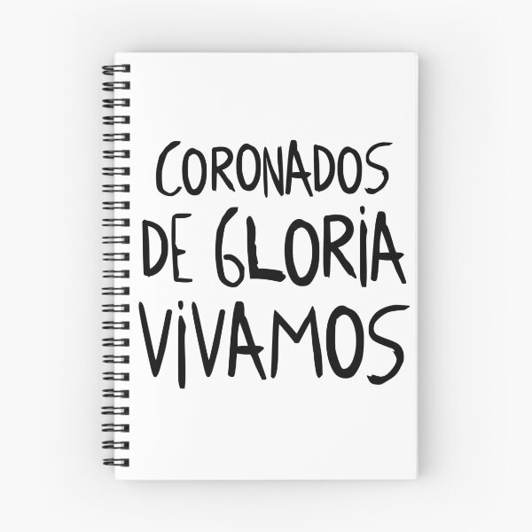 Item preview, Coronados De Gloria Vivamos - World 2026 Typography Tribute (Black) designed and sold by frikybomb.