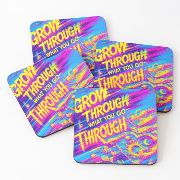 Item preview, motivation qoutes bright colorful designed and sold by BabbleQueen.