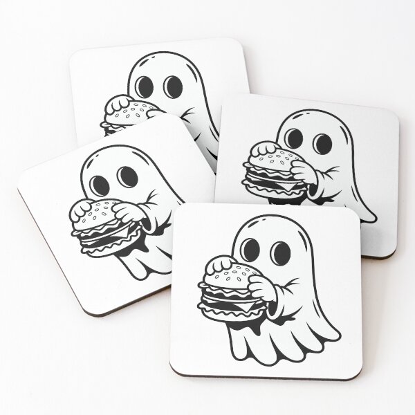 Item preview, Ghost Enjoying a Burger designed and sold by jkrphoto.
