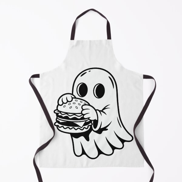 Item preview, Ghost Enjoying a Burger designed and sold by jkrphoto.