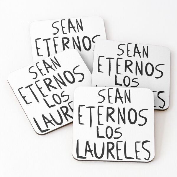 Item preview, SEAN ETERNOS LOS LAURELES - World 2026 Typography Tribute (Black) designed and sold by frikybomb.