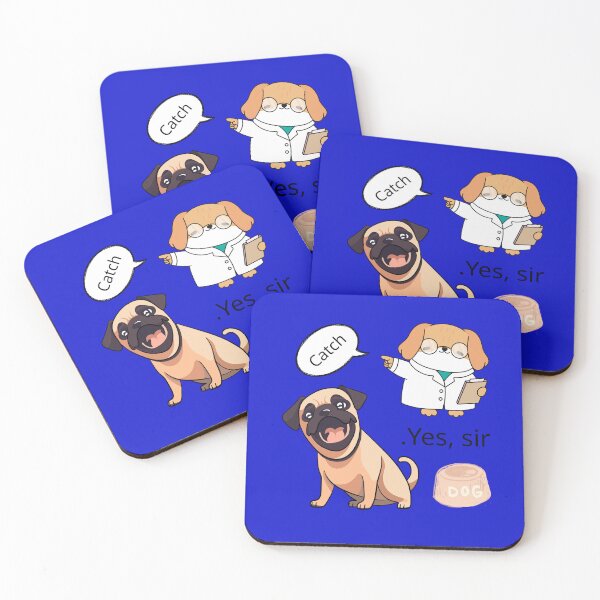 Item preview, Catch Yes Sir Funny Dog Vintage Retro Design designed and sold by CREATIVE HIVE.