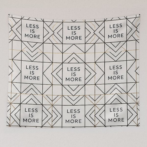 Item preview, Less Is More designed and sold by ART ATTACK ZONE.