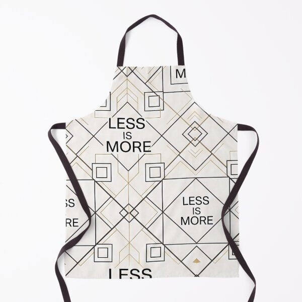 Item preview, Art Less Is More Quote Design designed and sold by ART ATTACK ZONE.