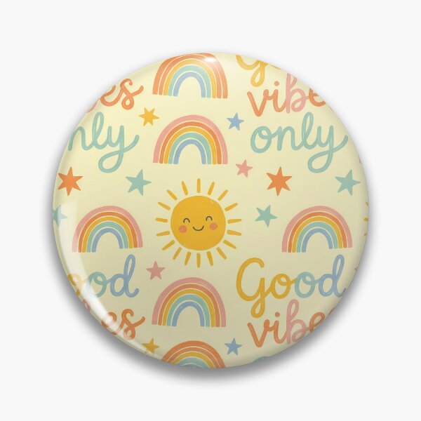 Item preview, Good Vibes Only Sun Rainbow Colors designed and sold by ART ATTACK ZONE.