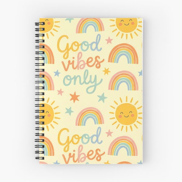 Item preview, Good Vibes Only Sun Rainbow Colors designed and sold by ART ATTACK ZONE.