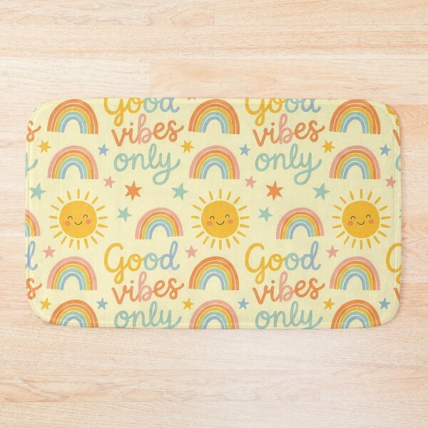 Item preview, Good Vibes Only Sun Rainbow Colors designed and sold by ART ATTACK ZONE.