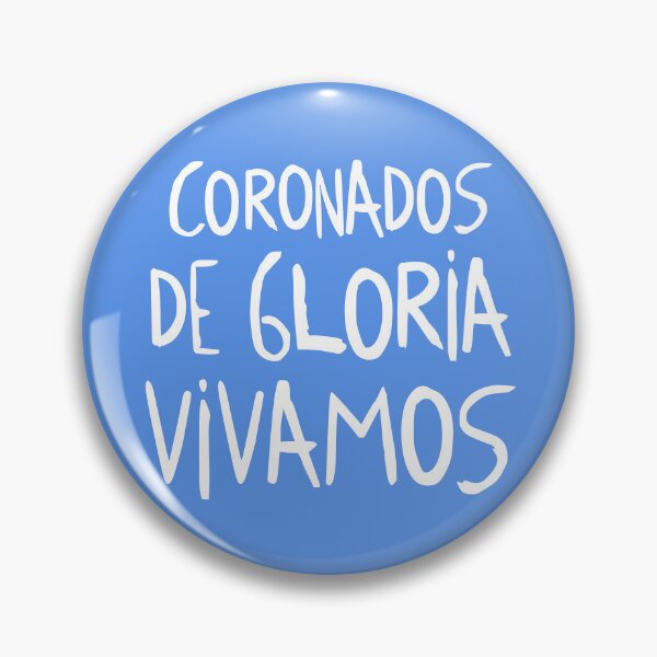 Item preview, Coronados De Gloria Vivamos - World 2026 Typography Tribute (White) designed and sold by frikybomb.