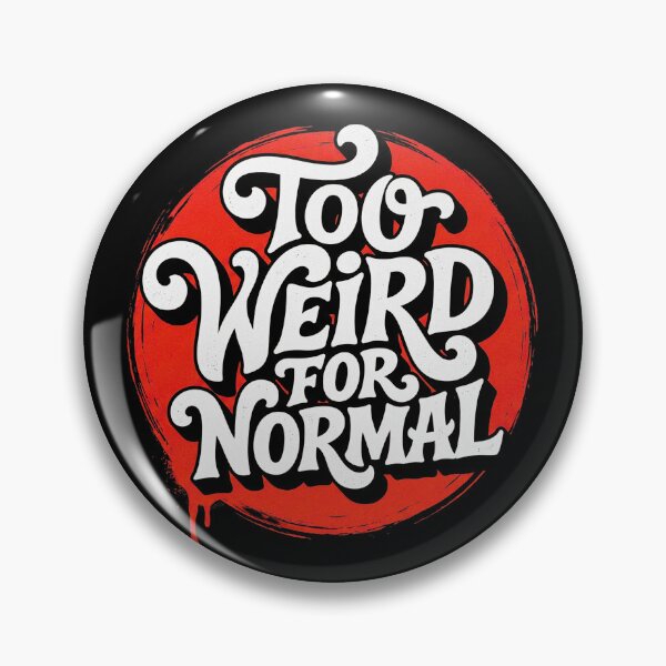 Item preview, Too Weird for Normal Bold Alternative Typography designed and sold by TripleFour444.