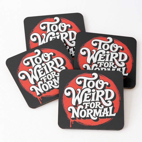 Item preview, Too Weird for Normal Bold Alternative Typography designed and sold by TripleFour444.