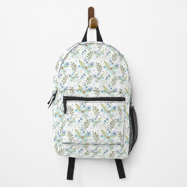 Item preview, Blue Wildflowers – Watercolor Floral Pattern designed and sold by White Rabbit Design .
