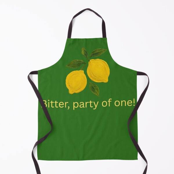 Item preview, Bitter Party Of One Cute Lemon Aesthetic Art designed and sold by ArtbyAlinaa.