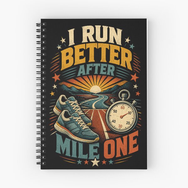 Item preview, I Run Better After Mile One Vintage Running designed and sold by Gustavo Navarro.