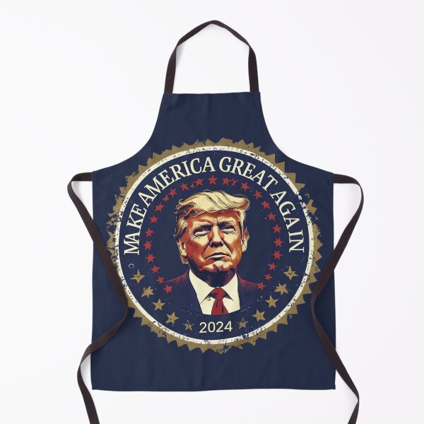 Item preview, Vintage presidential campaign seal with Make America Great Again designed and sold by Rue Design Company.