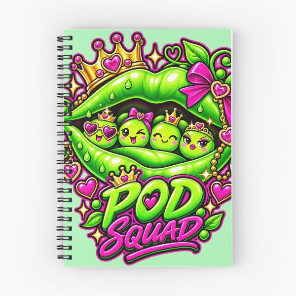 Item preview, Royal Pod Squad - Neon Pop Art Peas designed and sold by Human Error Goods.