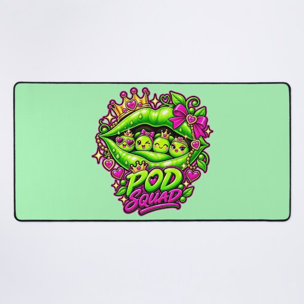 Item preview, Royal Pod Squad - Neon Pop Art Peas designed and sold by Human Error Goods.