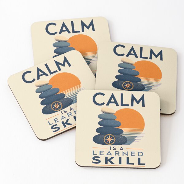 Item preview, Calm Is a Learned Skill designed and sold by Zeusser.