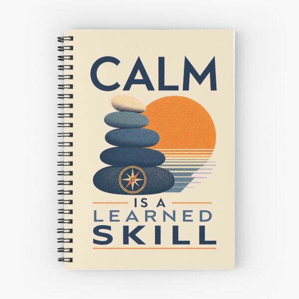Item preview, Calm Is a Learned Skill designed and sold by Zeusser.