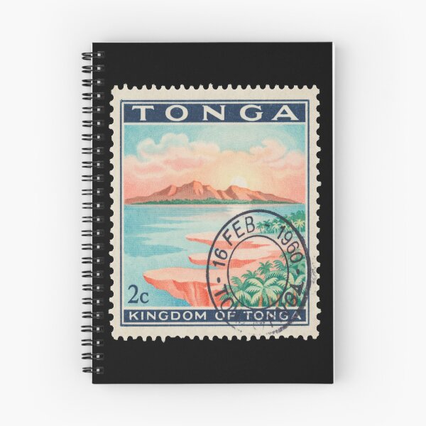 Item preview, Tonga Pacific Coral Reef Royal Island Stamp Sticker designed and sold by stickercuffs.