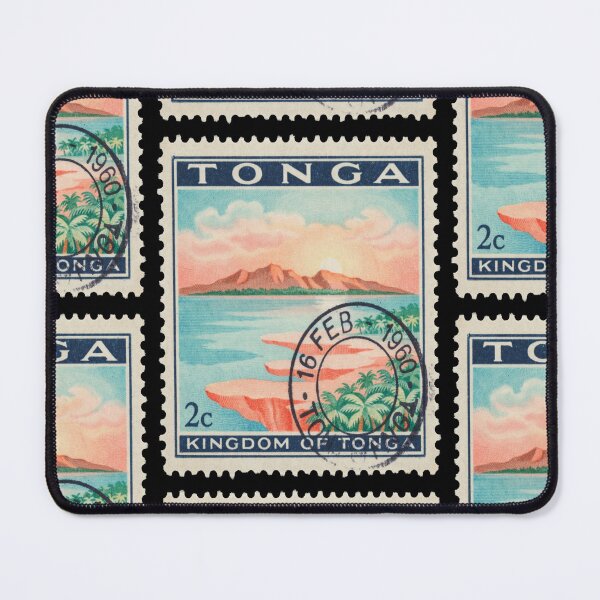 Item preview, Tonga Pacific Coral Reef Royal Island Stamp Sticker designed and sold by stickercuffs.