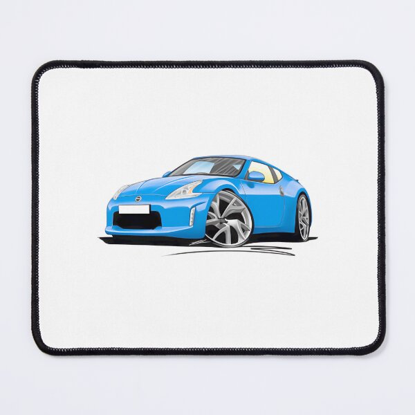 Item preview, Nissan Z Blue Car Caricature - Fun Sports Car Art PERFECT GIFT FOR YOU AND FRIENDS designed and sold by ziyat123.