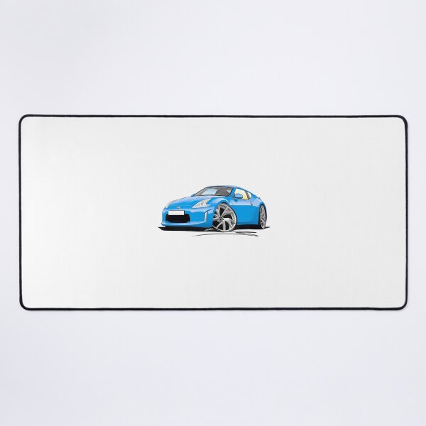 Item preview, Nissan Z Blue Car Caricature - Fun Sports Car Art PERFECT GIFT FOR YOU AND FRIENDS designed and sold by ziyat123.