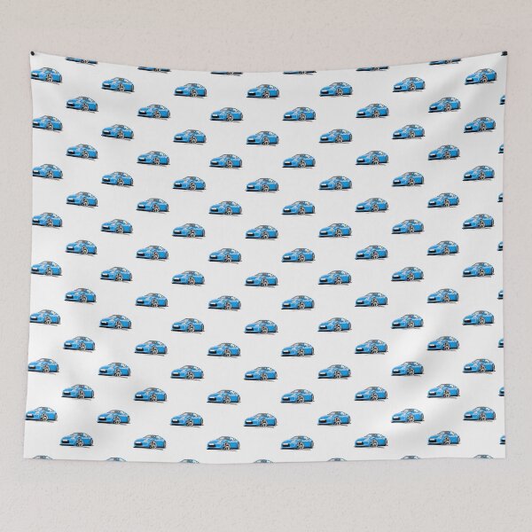 Item preview, Nissan Z Blue Car Caricature - Fun Sports Car Art PERFECT GIFT FOR YOU AND FRIENDS designed and sold by ziyat123.