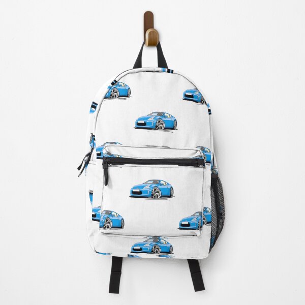 Item preview, Nissan Z Blue Car Caricature - Fun Sports Car Art PERFECT GIFT FOR YOU AND FRIENDS designed and sold by ziyat123.