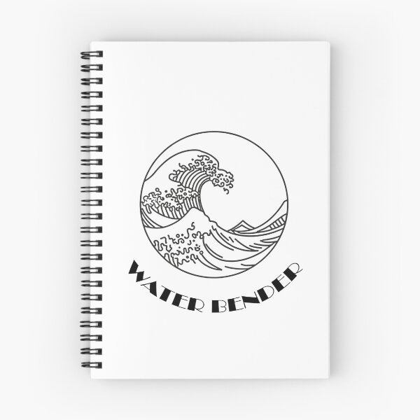 Item preview, Flow Like Water - Minimalist Japanese Wave Emblem T-Shirt designed and sold by fowzi shokri.
