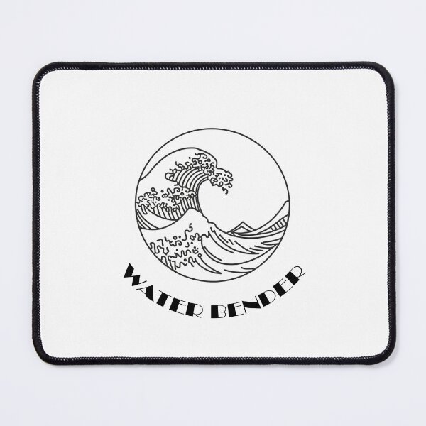 Item preview, Flow Like Water - Minimalist Japanese Wave Emblem T-Shirt designed and sold by fowzi shokri.