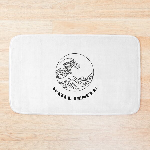 Item preview, Flow Like Water - Minimalist Japanese Wave Emblem T-Shirt designed and sold by fowzi shokri.