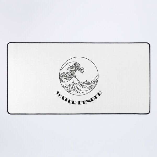 Item preview, Flow Like Water - Minimalist Japanese Wave Emblem T-Shirt designed and sold by fowzi shokri.