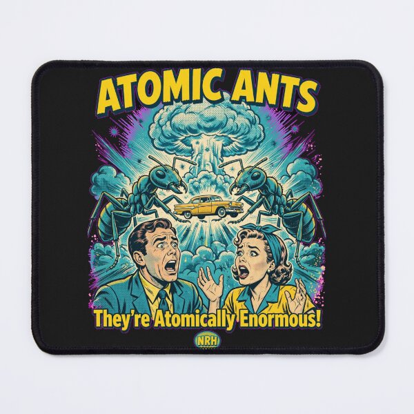 Item preview, Atomic Ants Sci-Fi Movie Poster designed and sold by Normandy Road Heritage™ - Vintage Garage Art.