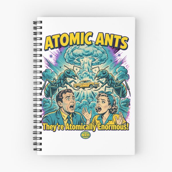 Item preview, Atomic Ants Sci-Fi Movie Poster designed and sold by Normandy Road Heritage™ - Vintage Garage Art.